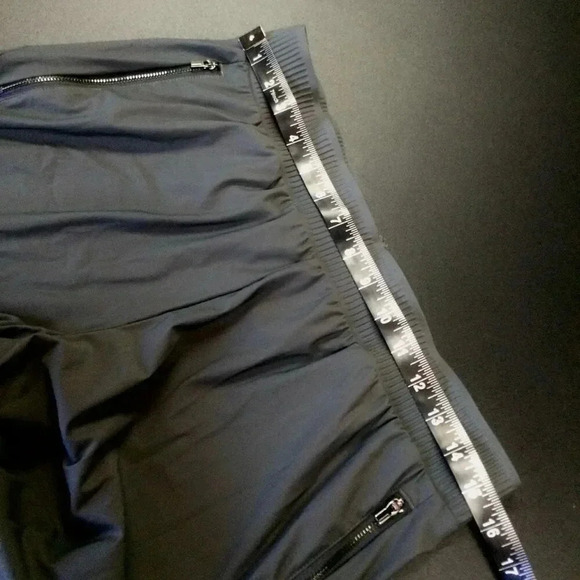 Athletic Works Womens Gray Flat Front Pockets Elastic Waist Jogger Pants Medium - Picture 8 of 13